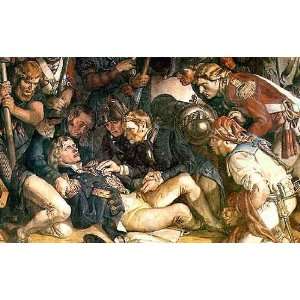 Hand Made Oil Reproduction   Daniel Maclise   32 x 20 inches   The 