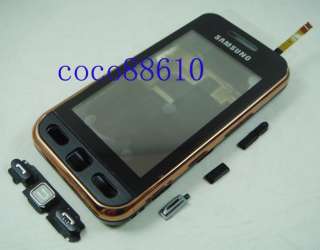 Housing Faceplate LCD Screen Samsung S5230 Digitiz Gold  