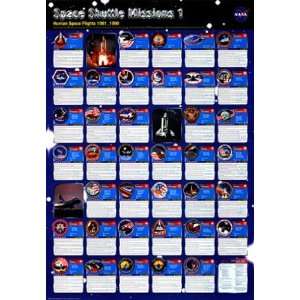  Space Shuttle Missions   Poster (27x39)