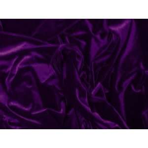  Dark Purple Silk Velvet Fabric 45 Wide By the Yard Arts 