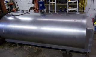   Gallon O28925 Stainless Steel Bulk Milk Tank with cooling unit  