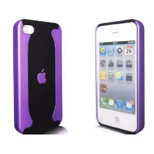  iPhone 4 Hard Case Purple and Black Flux (NOT SUITABLE for 