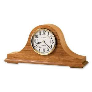  Nicholas Oak Finish Quartz Mantel Clock Jewelry
