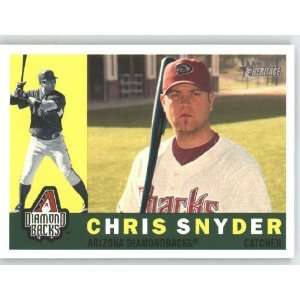  Chris Snyder / Arizona Diamondbacks   2009 Topps Heritage 