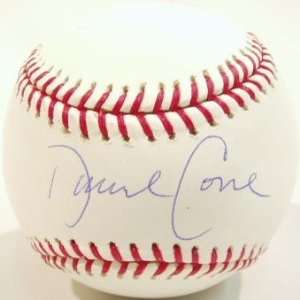 David Cone Autographed Ball