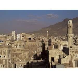  Skyline of the Old Town, SanaA, Unesco World Heritage Site, Yemen 