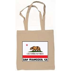  Souvenir San Francisco California Tote Bag Natural 
