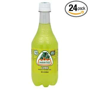 Jarritos Lime Soda Plastic Bottle, 16.9 Ounce (Pack of 24)  