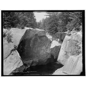  Agassiz Basin from North Woodstock,White Mountains