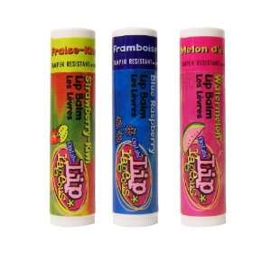  Lip Rageous Variety Pack of 3 Flavors Lip Balm Stick, 24 
