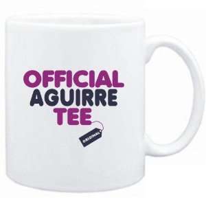  Mug White  Official Aguirre tee   Original  Last Names 