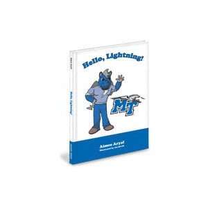   State Blue Raiders Childrens Book Hello, Lightning by Aimee Aryal