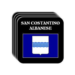   Basilicata   SAN COSTANTINO ALBANESE Set of 4 Mini Mousepad Coasters