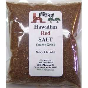 Hawiian Red Sea Salt, 1 lb.  Grocery & Gourmet Food