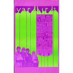  Yardbirds   Kerrisdale Arena 1968   23x14 inches   Concert 