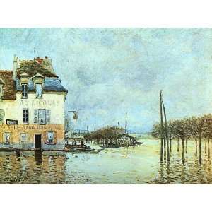  Hand Made Oil Reproduction   Alfred Sisley   32 x 24 