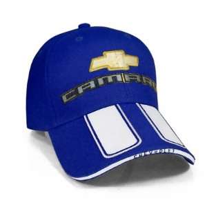  Chevrolet Camaro Rally Stripe Blue Baseball Cap 