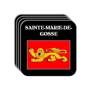  Aquitaine   SAINTE MARIE DE GOSSE Set of 4 Mini Mousepad 