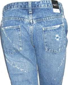 Rue 21 Ladies Denim Jeans   Light Blue  Distressed   Size 1/2 to 13 