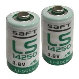  2 Pieces of Saft LS 14250 1/2 AA 3.6V Lithium Primary 