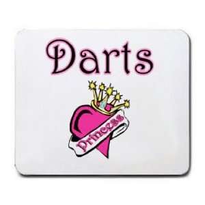  Darts Princess Mousepad
