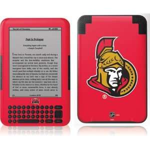  Ottawa Senators Solid Background skin for  Kindle 3 