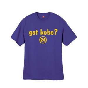  Mens Got Kobe ? Purple T Shirt Size Xxl