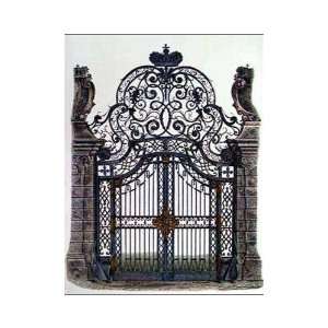  Wrought Iron Gate Poster Print