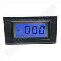 3½ DC +/  2A Blue LCD Digital AMP Panel Meter Ammeter  