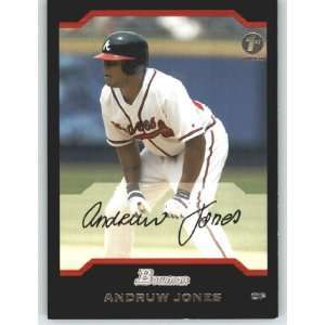  2004 Bowman 1st (First) Edition #89 Andruw Jones   Atlanta 