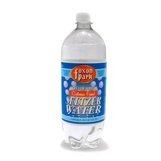 Foxon Park, Seltzer Water, 1 Liter Bottle (Case of 12)