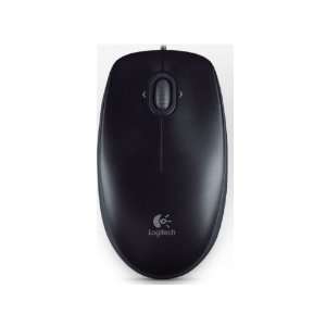  New LOGITECH B120 Mouse Optical 3 Wired 6 pin mini DIN PS 