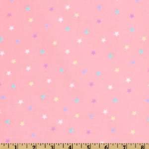 44 Wide Newtons Lullaby Dream Stars Pink Fabric By The 
