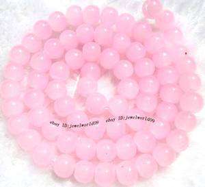 Light Pink Jade Round 6mm Loose Beads 15  