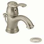 Moen Lindley 2 Handle Brushed Nickel Bathroom Faucet  