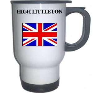  UK/England   HIGH LITTLETON White Stainless Steel Mug 