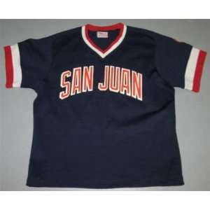 Senadores De San Juan Game Used Lbppr Baseball Jersey   Baseballs 