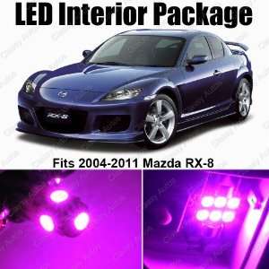   LED Lights Interior Package Deal Mazda RX 8 (6 Pieces) Automotive