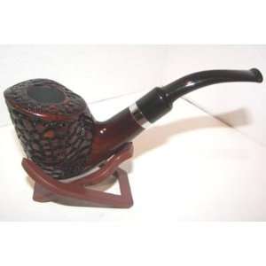 Smooth Rusticated Wooden Tobacco Pipe 2827 Everything 