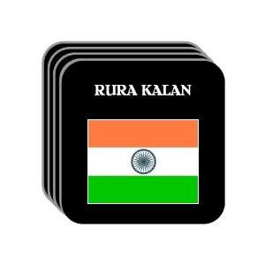  India   RURA KALAN Set of 4 Mini Mousepad Coasters 