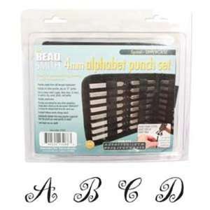   Font Alphabet Letters Punch Set For Metal 4mm Arts, Crafts & Sewing