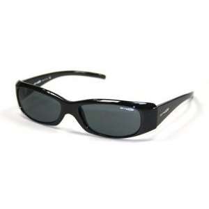  Arnette Sunglasses 4048 Shiny Black with Silver Element 