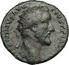   PIUS 155AD Authentic Ancient Roman Coin FORETHOUGHT GODDESS Wealth
