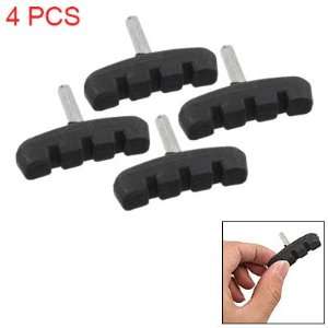   of Bicycle Bike Rubber Replacement Brake Pads Black