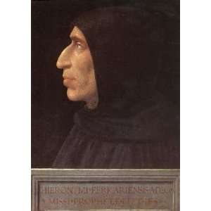   Portrait of Girolamo Savonarola, By Bartolomeo Frà 