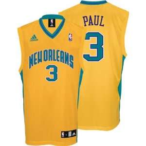  Chris Paul Youth Jersey adidas Gold Replica #3 New 