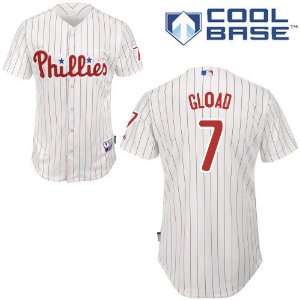  Ross Gload Philadelphia Phillies Authentic Home Cool Base 
