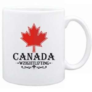    New  Maple / Canada Weightlifting  Mug Sports