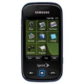 Wireless Samsung Trender Phone, Navy (Sprint)