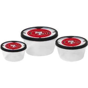  Boelter San Francisco 49ers Round Storage Containers 
